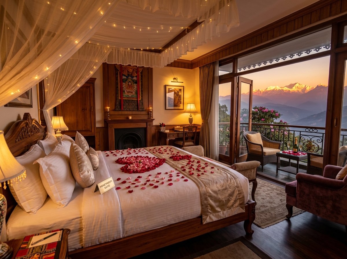 Honeymoon Room Romantic Balcony